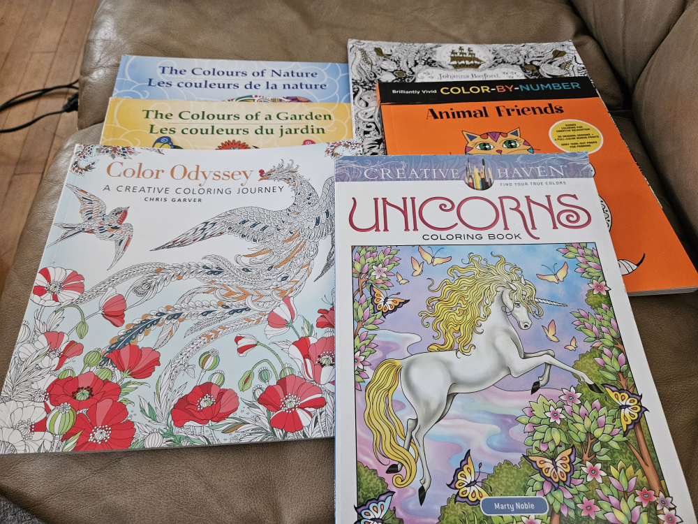 Colouring Book Bundle - 6 Books
