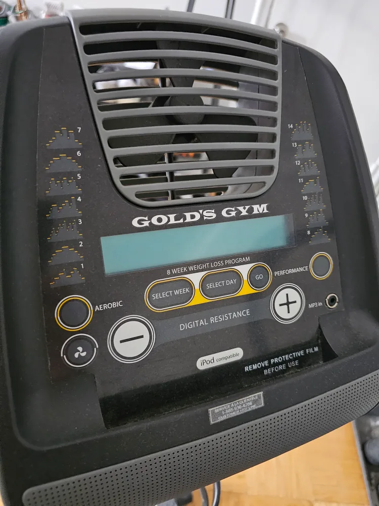 Gold's Gym 200e Upright Exercise Bike image indicator(4)