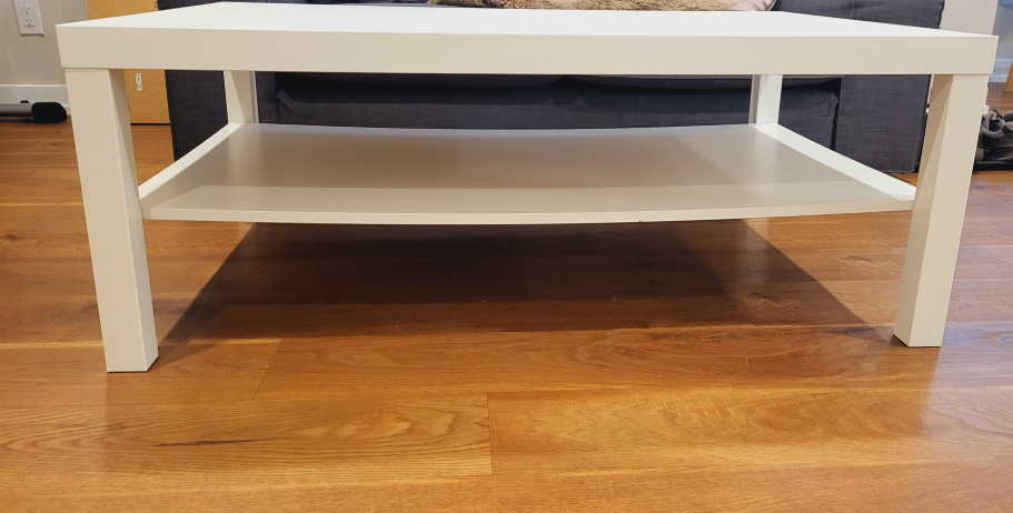 Ikea Lack coffee Table White with shelf - photo 2