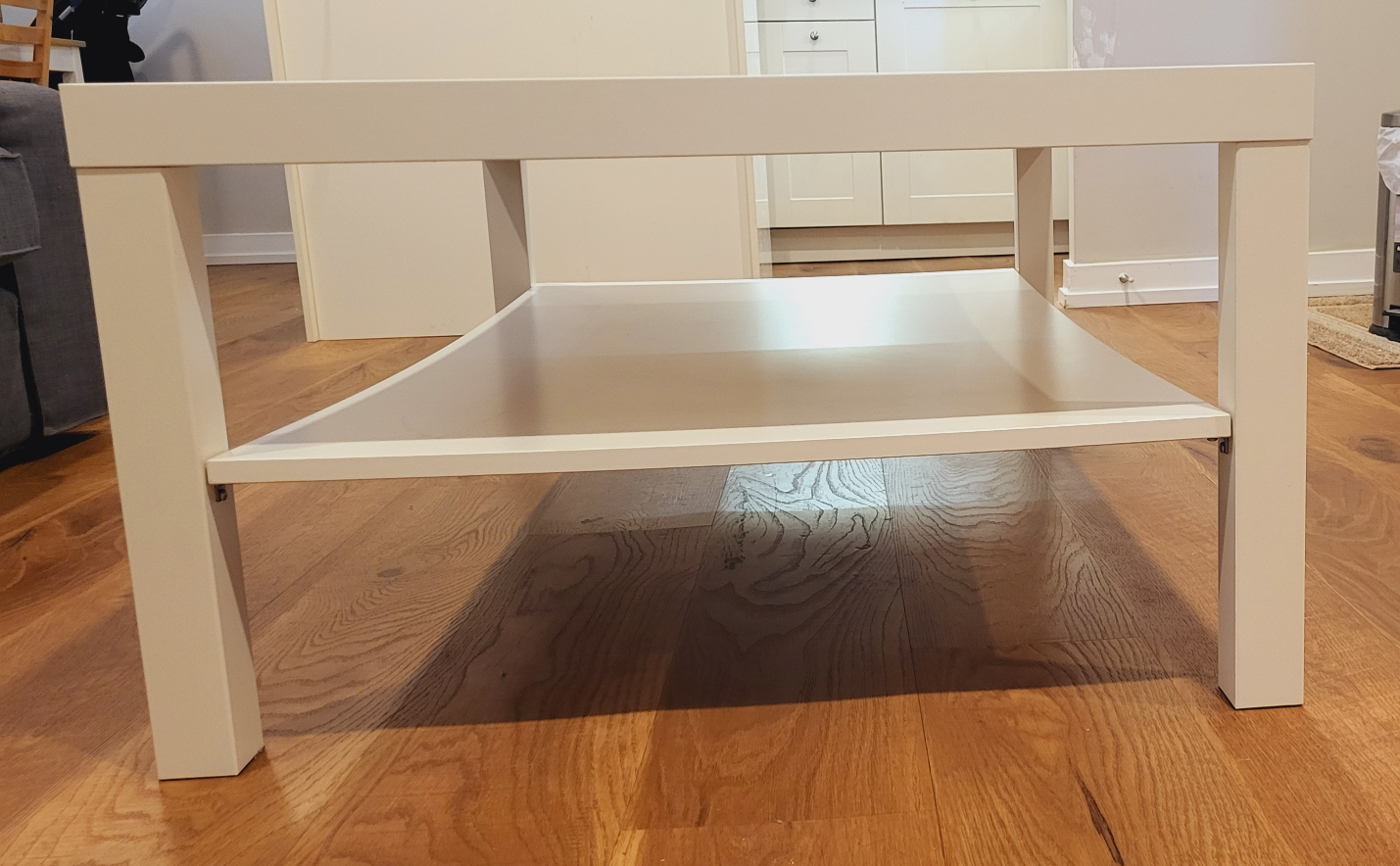 Ikea Lack coffee Table White with shelf - photo 3
