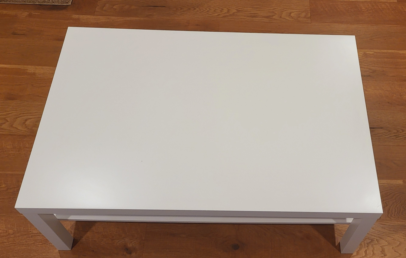 Ikea Lack coffee Table White with shelf