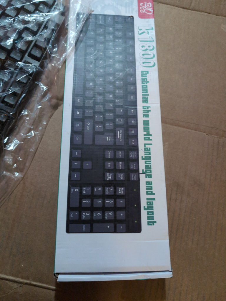 New Biose K1800 Wired Keyboard - photo 2