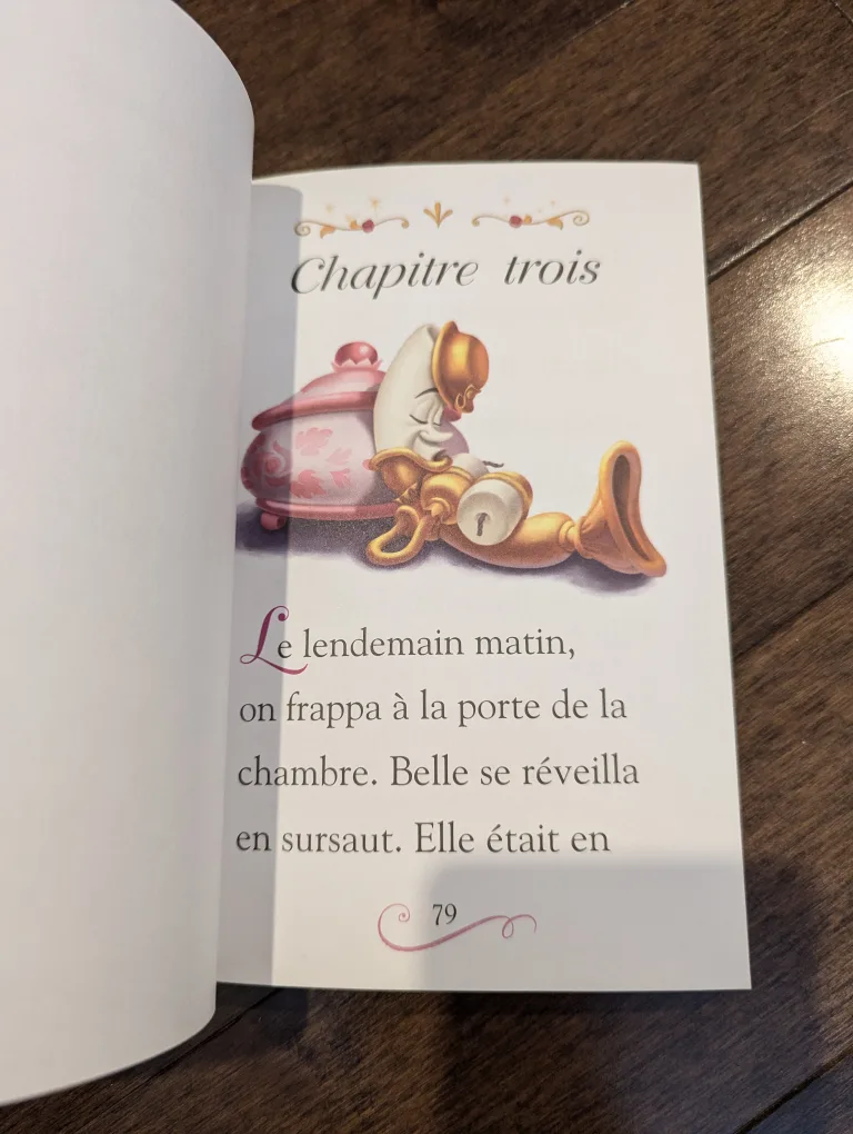 🏈 Disney Princess Belle: Le message mystérieux Children's Book image indicator(3)