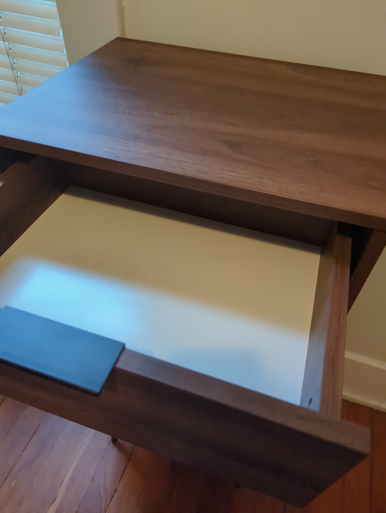 Five-Drawer Chest of Drawers with Tapered Legs - photo 2