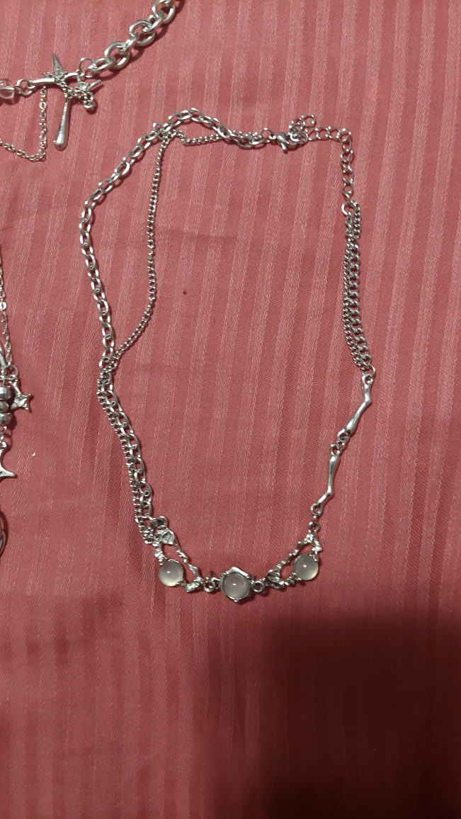 Three Unique Silver Necklaces ✨️ - photo 3