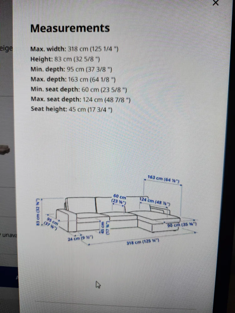 Sofa + chaise lounge + ottaman image indicator(3)