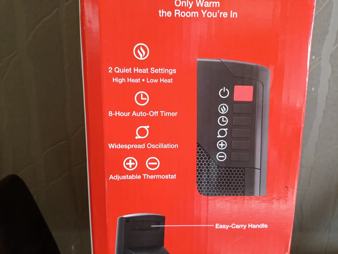 Lasko Oscillating Ceramic Heater with Remote image indicator(5)