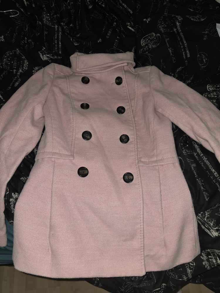 H&M Pink Peacoat - Size 2 - photo 2