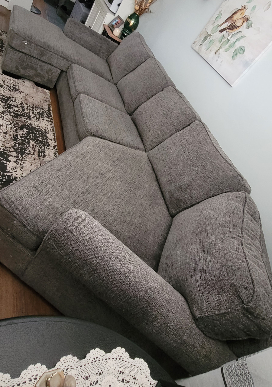 Loretto Cuddle Sectional - Grey - photo 4