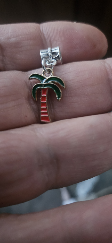 Palm Tree Charm / pendant - photo 2