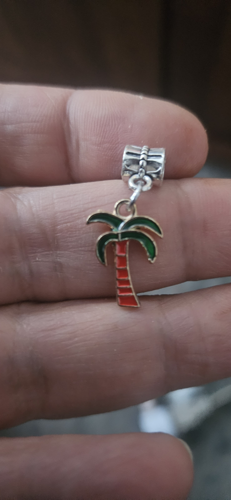 Palm Tree Charm / pendant - photo 3