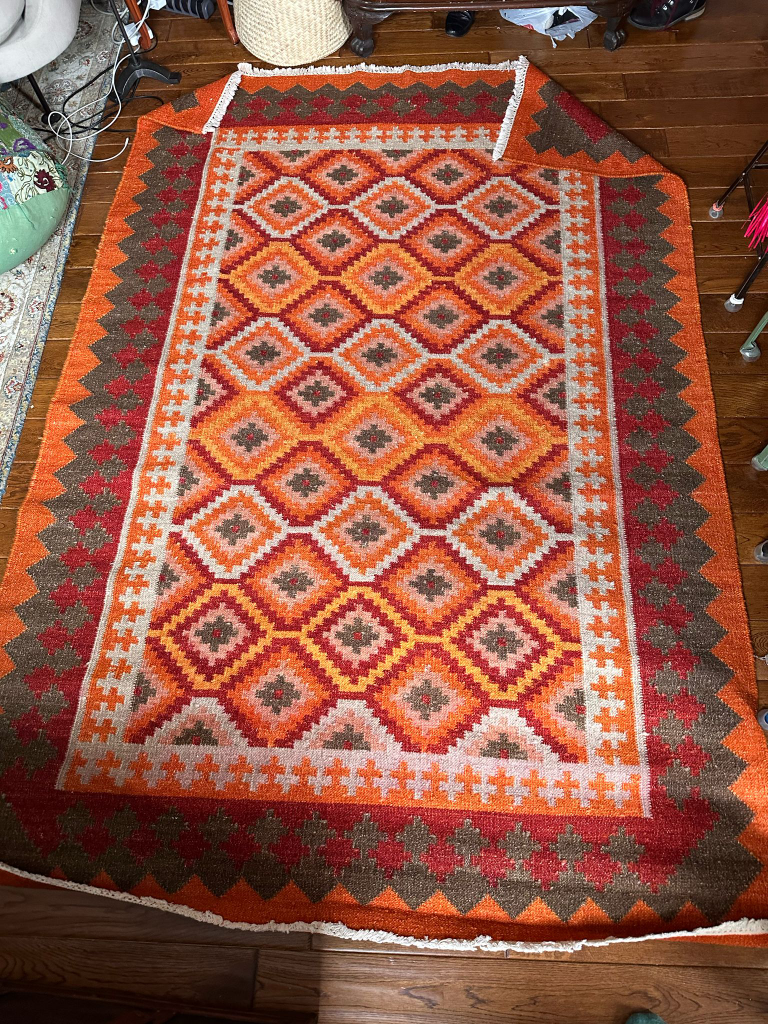 Vintage Geometric Area Rug - photo 2