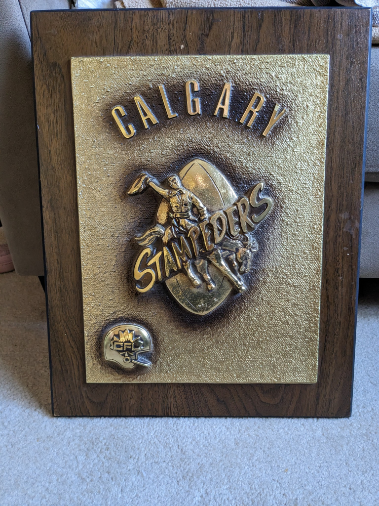 Vintage Canadian Football League Team Plaques (Set of 6) - photo 3