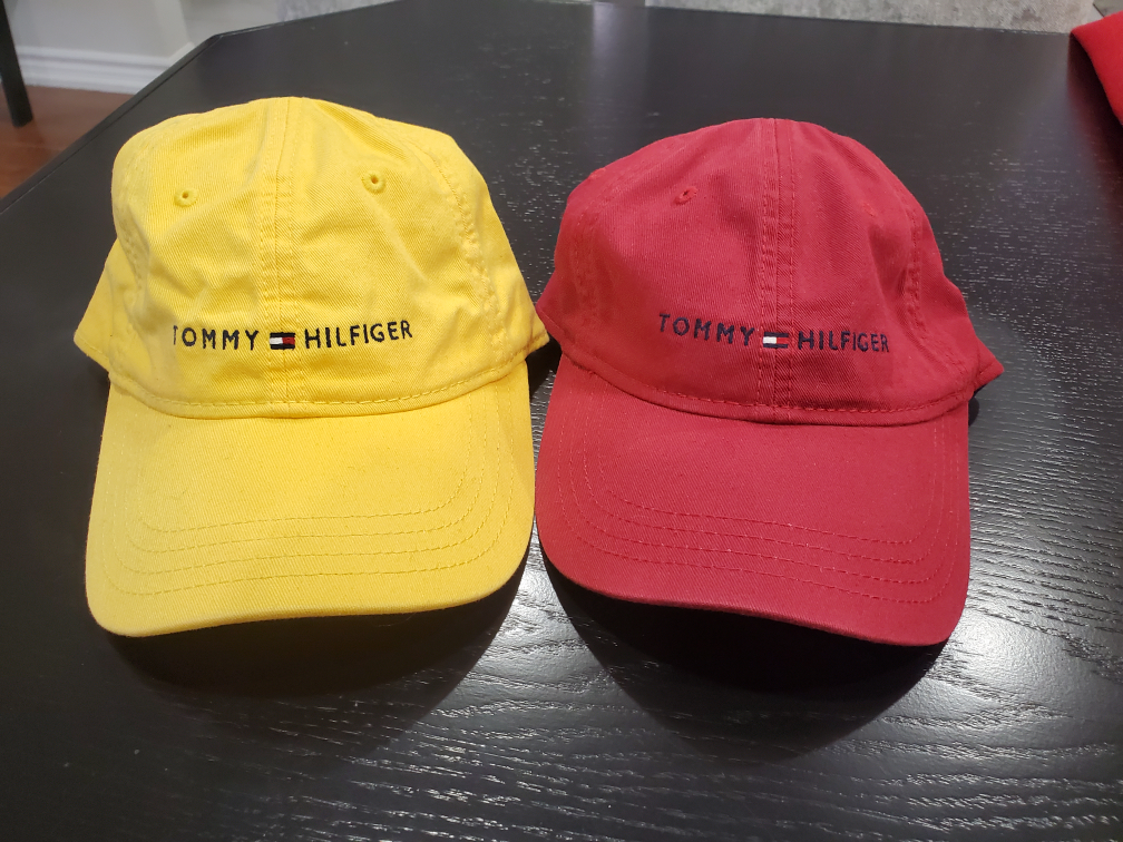 Tommy Hilfiger Caps - Yellow & Red