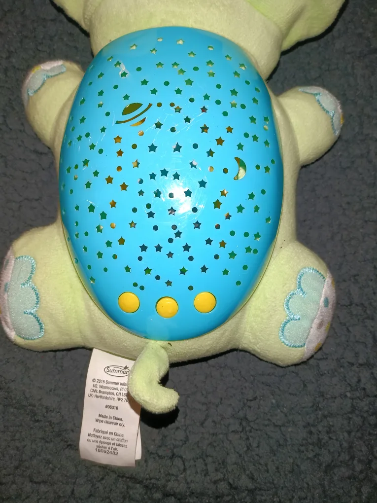 Summer Infant Projection Soother Elephant Plush Toy image indicator(2)