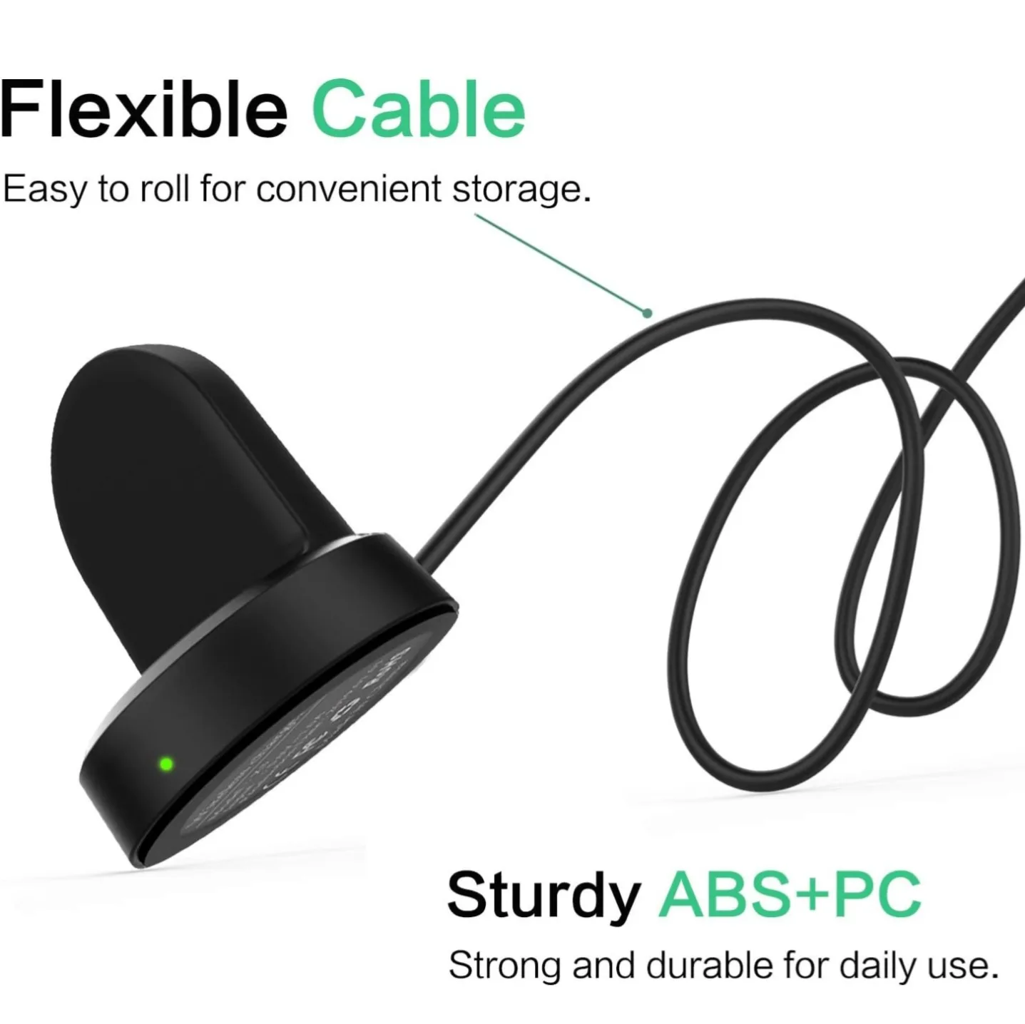 BNEW Samsung Galaxy Watch Gear  S2/S3/S4 Magnetic Charger Stand image indicator(5)