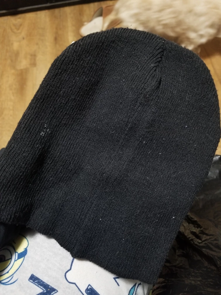 Y2K Black Skull and spiderweb Beanie - photo 2