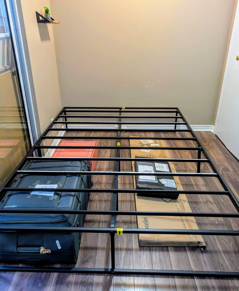 ❗MOVEOUT SALE❗Queen Metal Bed Frame with Storage image indicator(4)