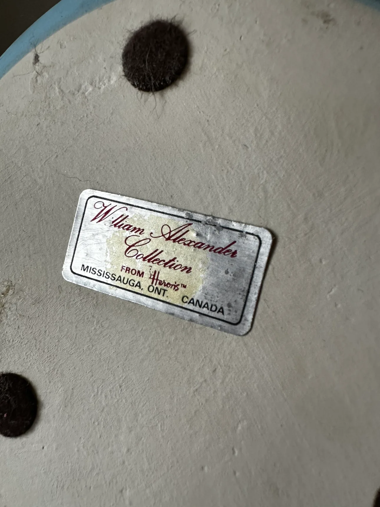 Robin’s Egg Blue Vase w/Faux Foliage image indicator(4)