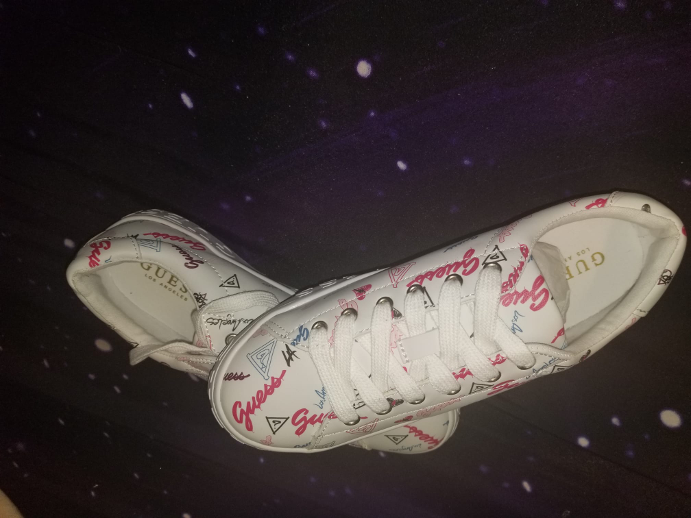 guess sneakers color withe size 7.5 us - photo 4