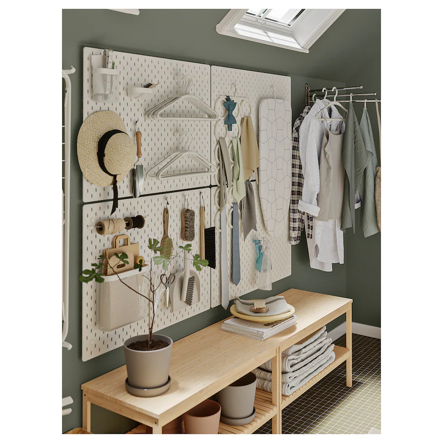 IKEA - Pegboard, white, 76x56 cm (30x22 ") - photo 4