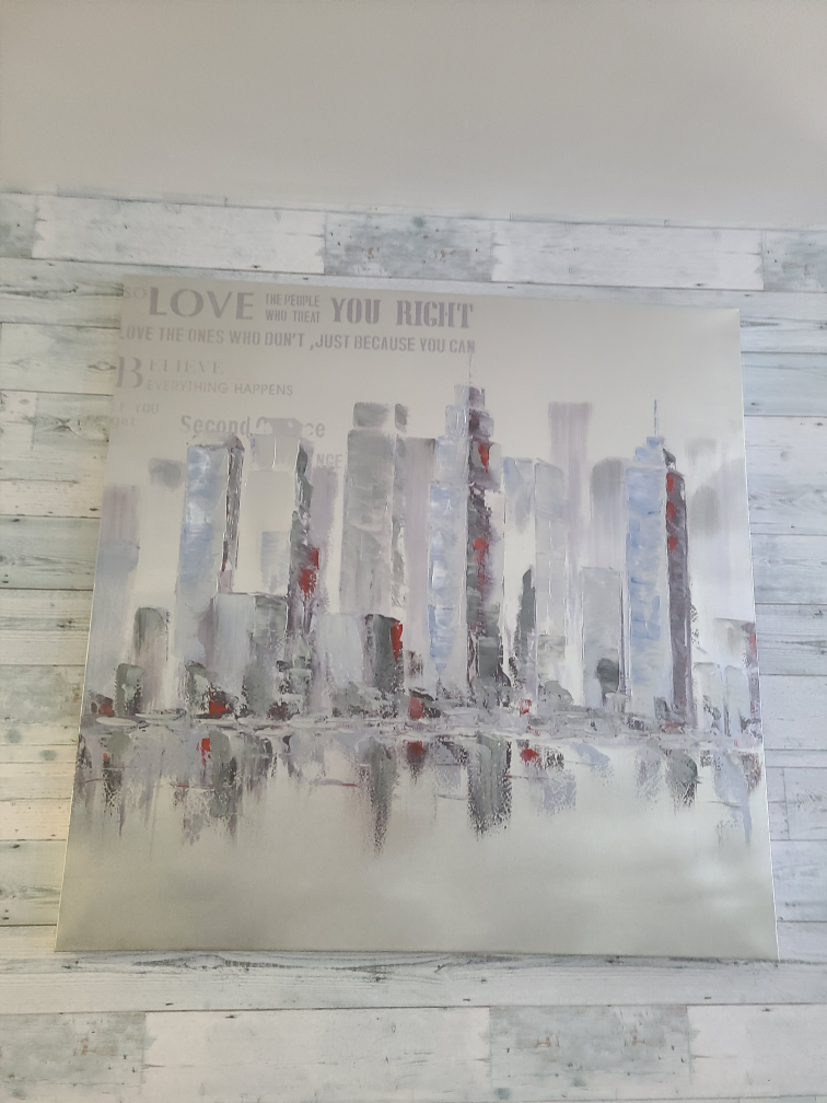 Large Cityscape Canvas Wall Art