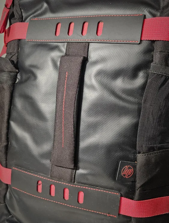 HP Gaming Backpack - Black with Red Accents image indicator(3)