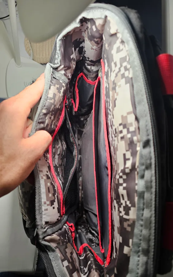 HP Gaming Backpack - Black with Red Accents image indicator(4)