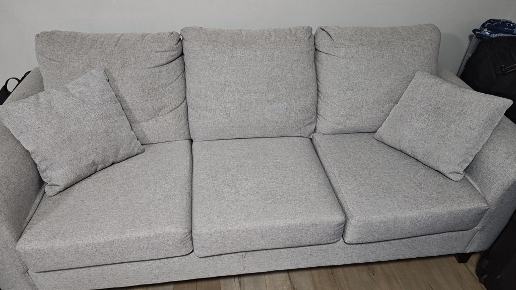 Grey Fabric Sofa - photo 2