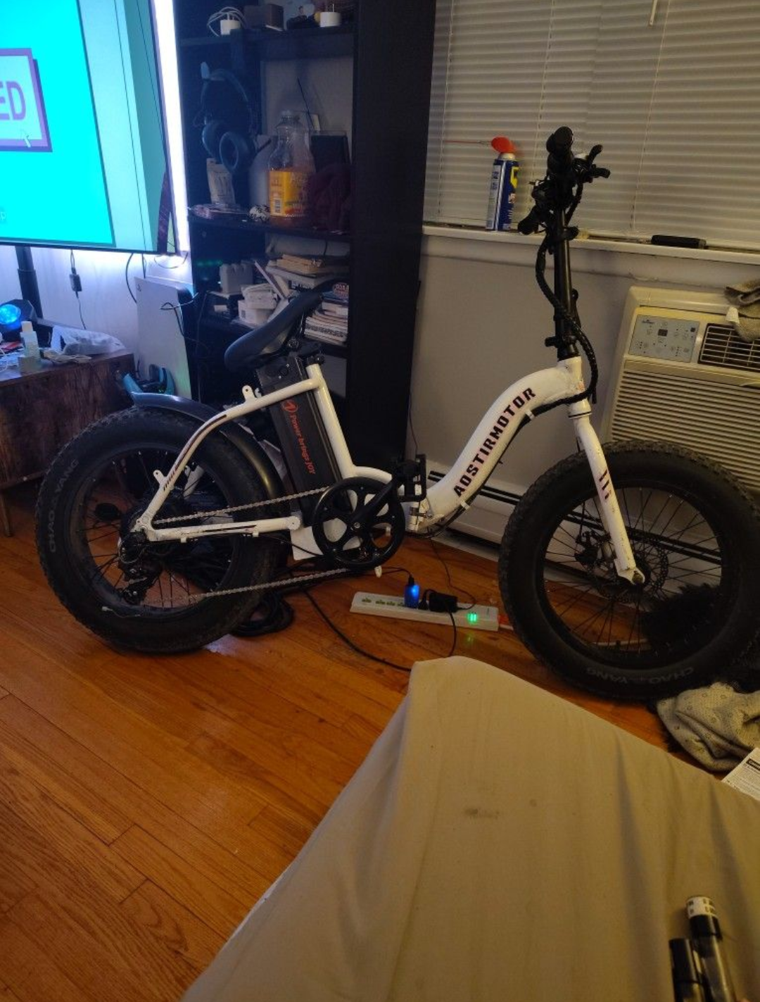 Aostirmotor Folding Electric Fat Tire Bike