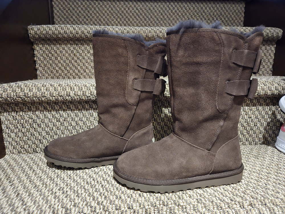 UGG Australia Brown Suede Bow Tall Boots - photo 4