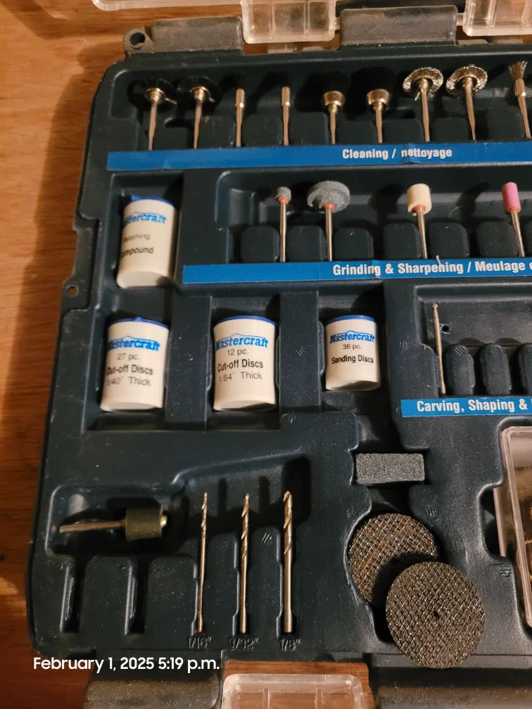 Mastercraft Rotary Tool Accessory Kit image indicator(6)