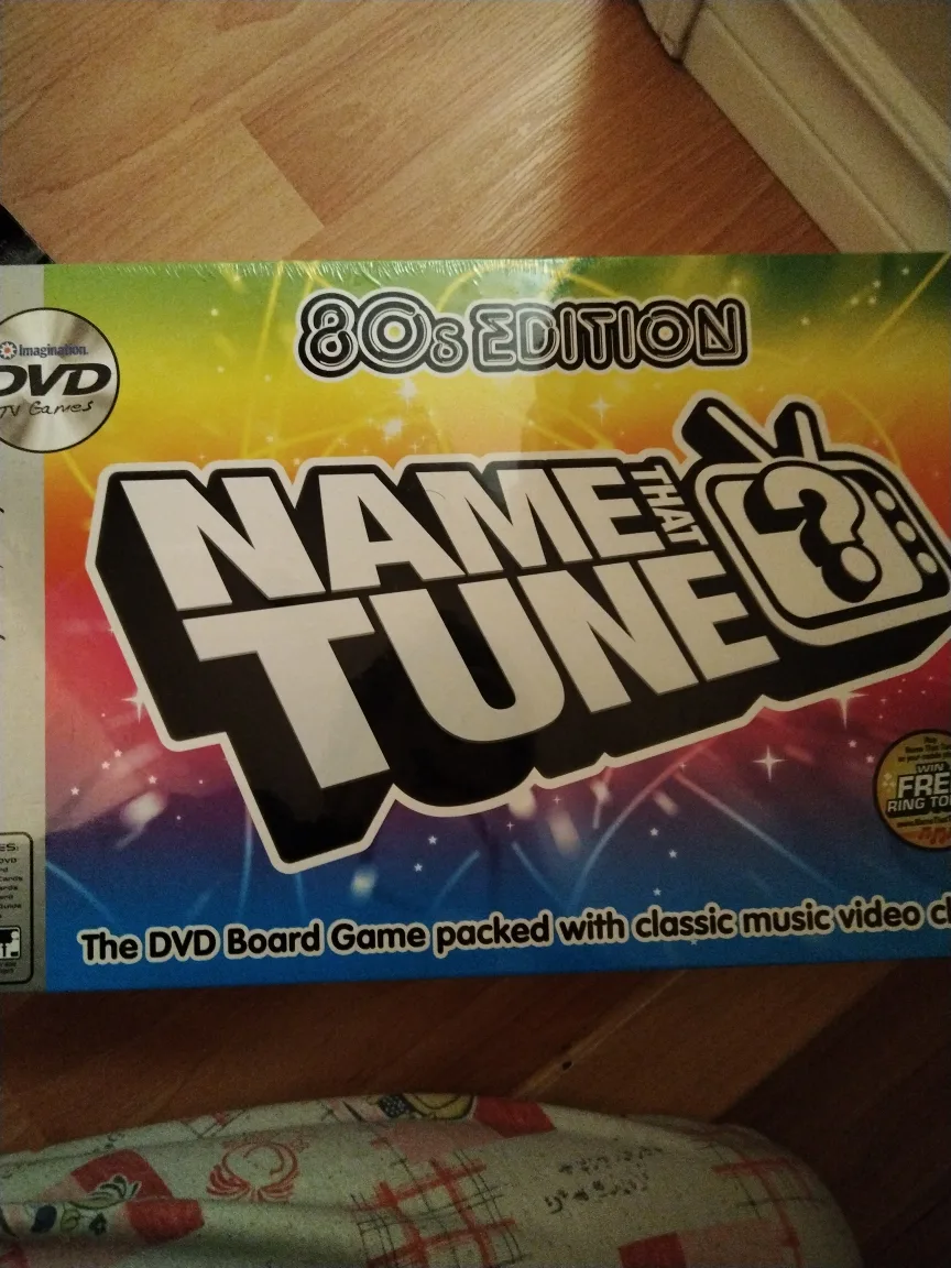 80s Edition Name That Tune DVD Board Game image indicator(2)