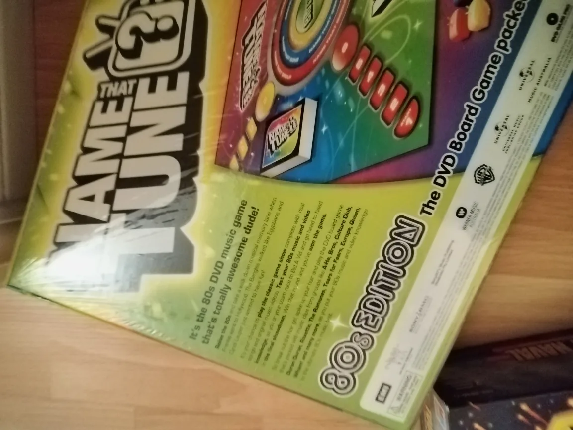 80s Edition Name That Tune DVD Board Game image indicator(4)