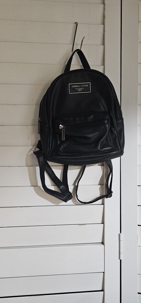 Kendall + Kylie Black Mini Backpack