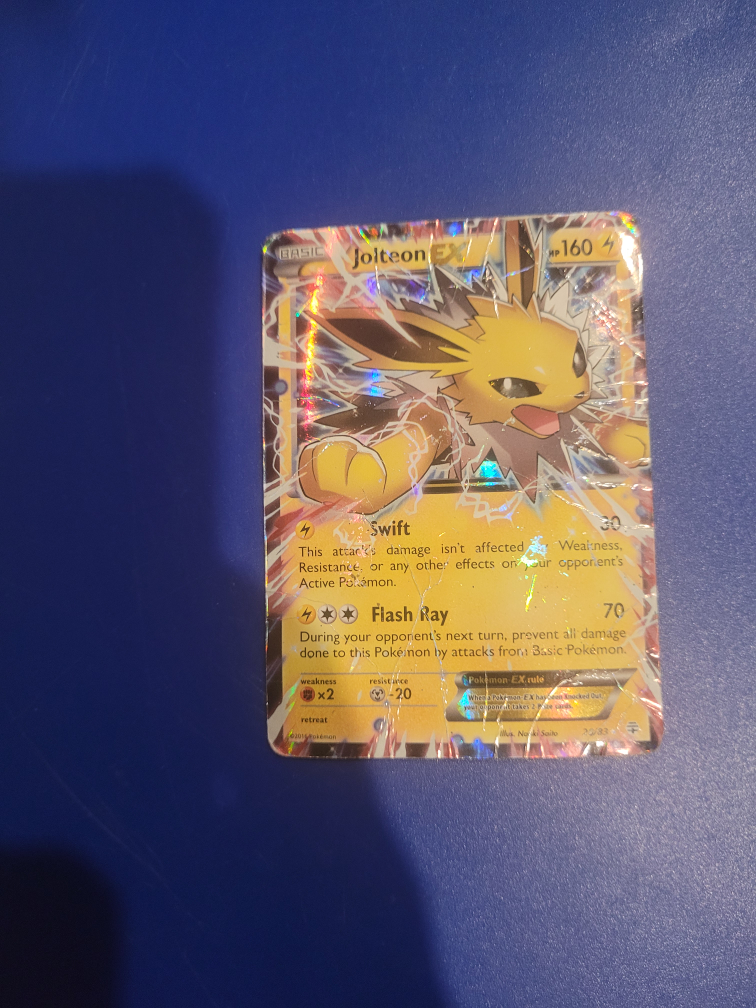 Pokemon Cards - Jolteon, Blastoise EX, Volcanion EX - photo 2