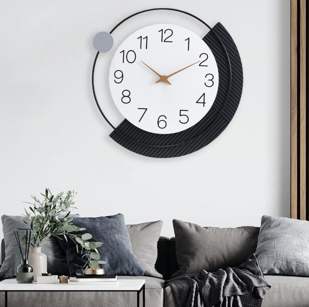 Silent Non-Ticking Wall Clock - Modern Minimalist Design - photo 3