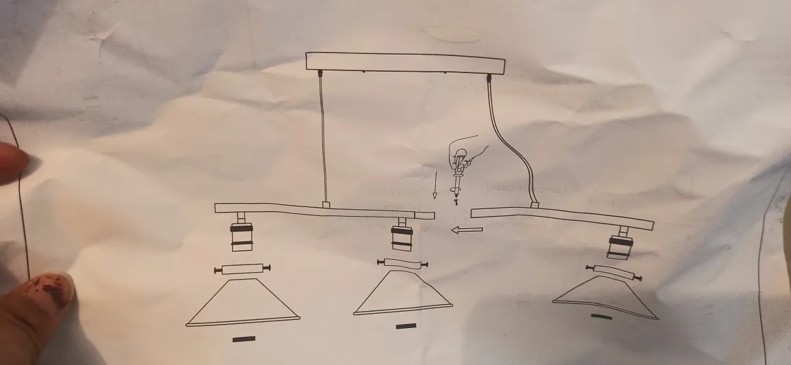 3-Light Industrial Farmhouse Island Pendant Light Fixture🏈 image indicator(8)