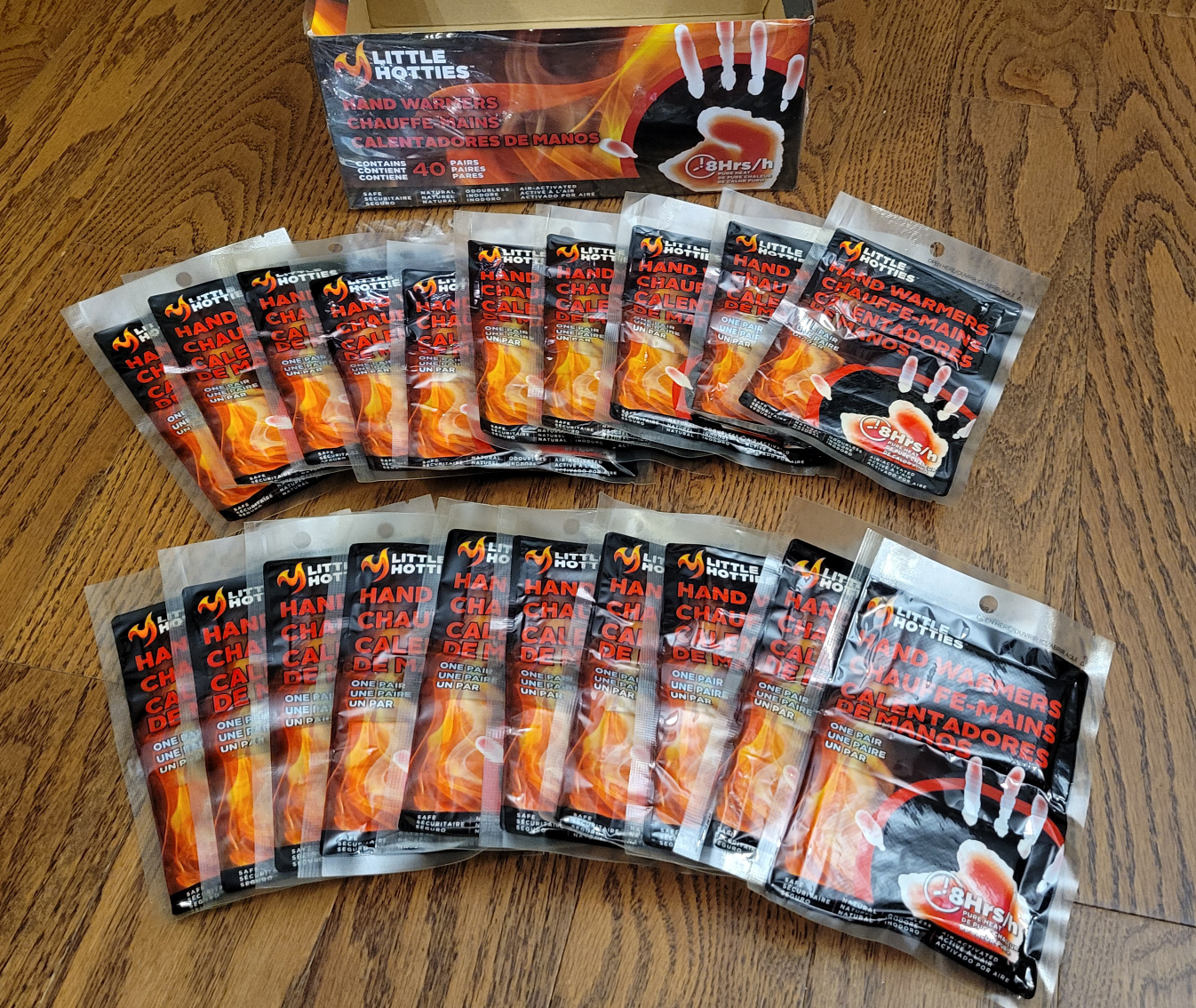 Little Hotties Hand Warmers - 20 Pairs