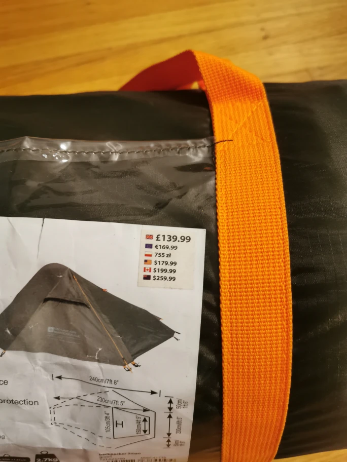 Backpacker 3 Person Tent - photo 2