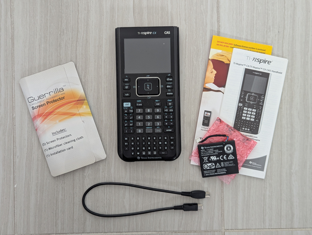 TI-Nspire CX CAS Graphing Calculator