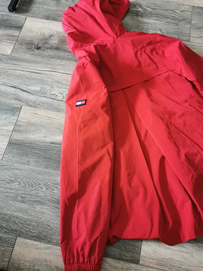 Tommy Hilfiger Red Hooded Jacket image indicator(3)