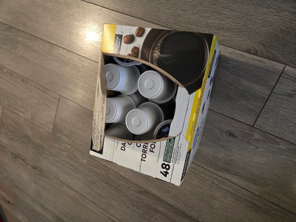 45-Count Box of Great Value Dark Roast K-Cup Coffee Pods image indicator(2)