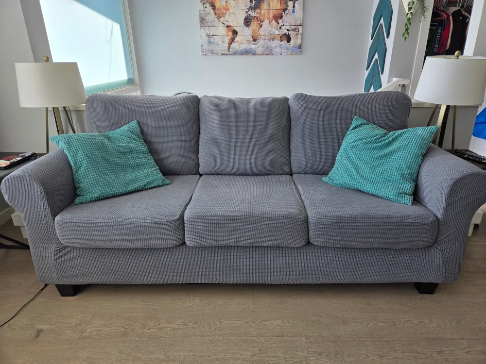 Grey Fabric Sofa - 3 seater image indicator(3)