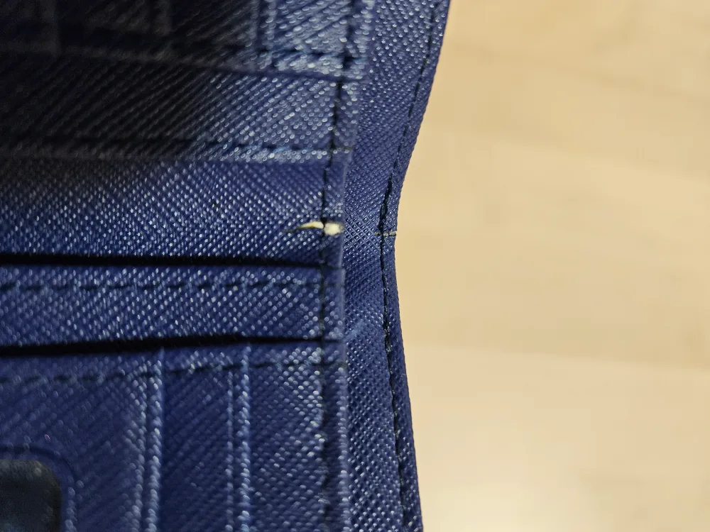 Kate Spade New York Navy Blue Zip-Around Wallet image indicator(5)