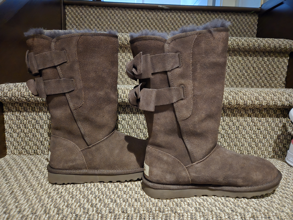UGG Australia Brown Suede Bow Tall Boots - photo 2
