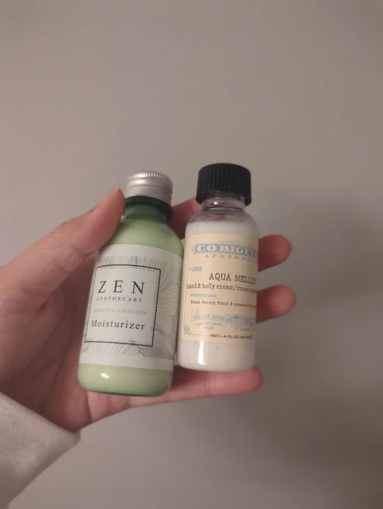 Corner Shower Caddy & Travel-Sized Body Creams image indicator(2)