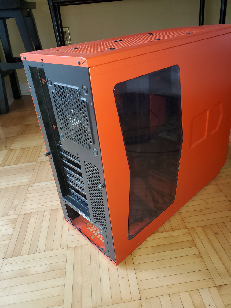 CORSAIR Graphite Series 760T Orange PC Case