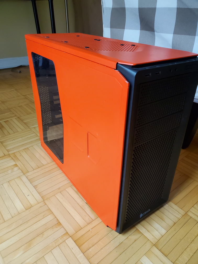 CORSAIR Graphite Series 760T Orange PC Case - photo 2