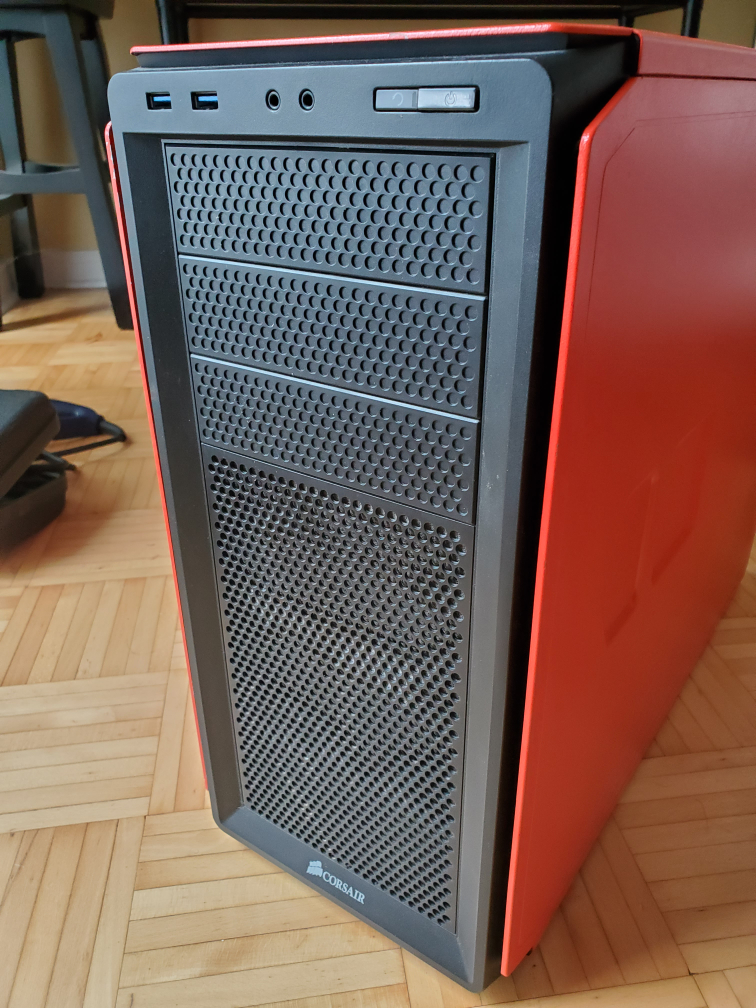 CORSAIR Graphite Series 760T Orange PC Case - photo 3